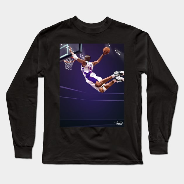 VINSANITY / DUNK CONTEST Long Sleeve T-Shirt by Jey13